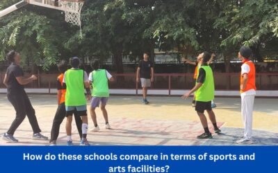 How do these schools compare in terms of sports and arts facilities?