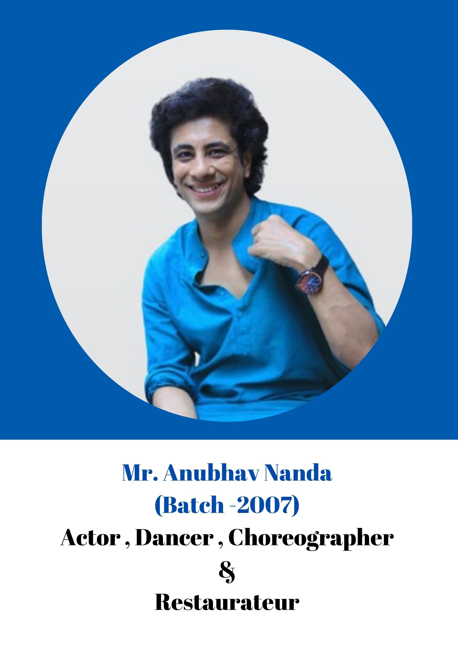 Mr. Anubhav Nanda